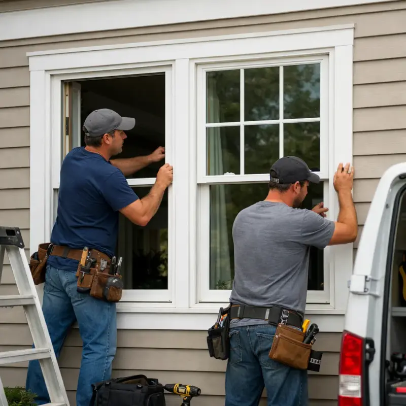 Double-Hung Windows Anthony
